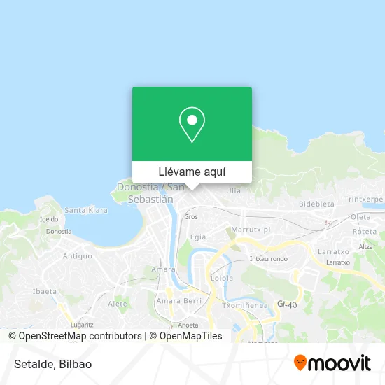 Mapa Setalde