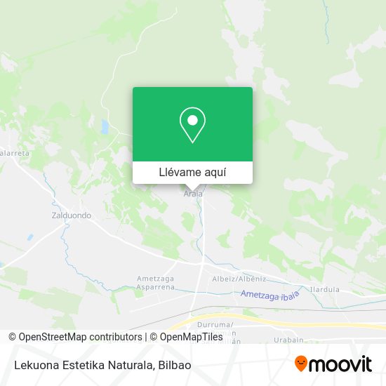 Mapa Lekuona Estetika Naturala
