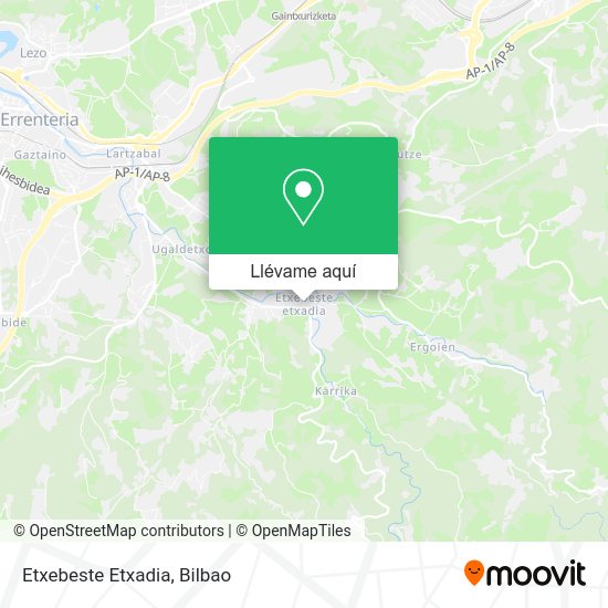 Mapa Etxebeste Etxadia