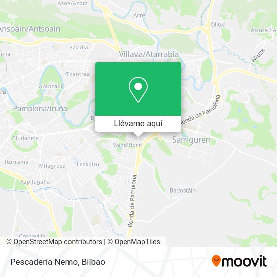 Mapa Pescaderia Nemo