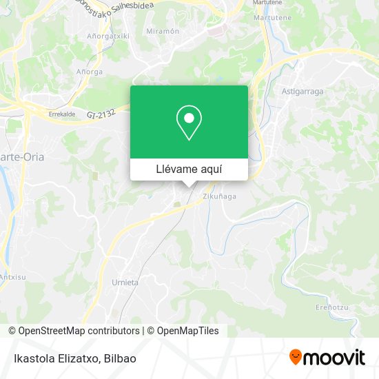 Mapa Ikastola Elizatxo