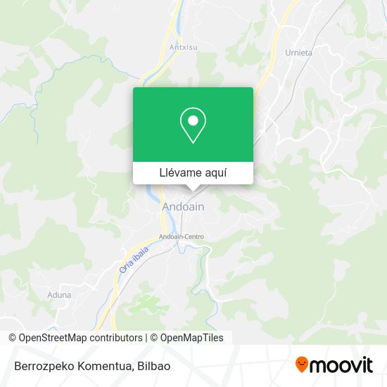 Mapa Berrozpeko Komentua