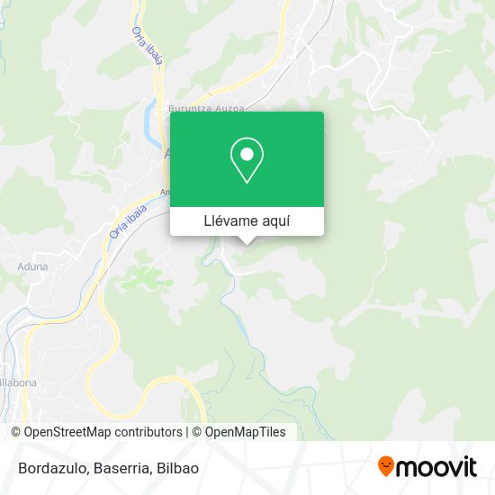 Mapa Bordazulo, Baserria