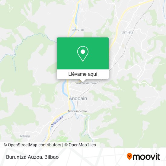 Mapa Buruntza Auzoa