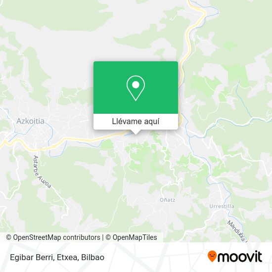 Mapa Egibar Berri, Etxea