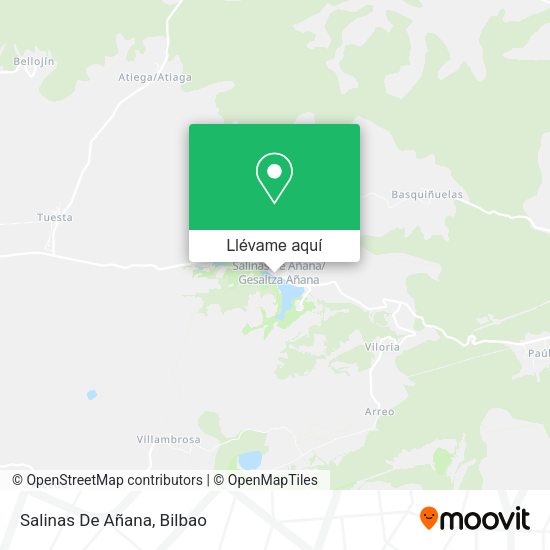 Mapa Salinas De Añana