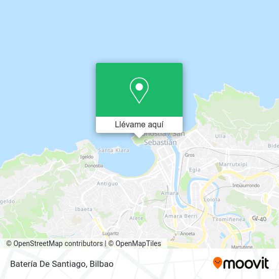 Mapa Batería De Santiago