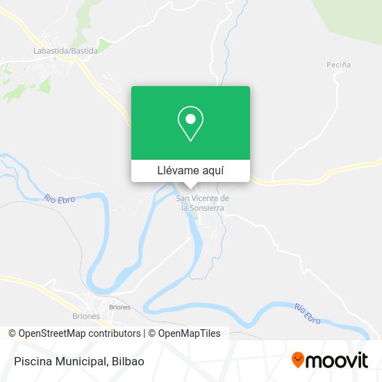 Mapa Piscina Municipal