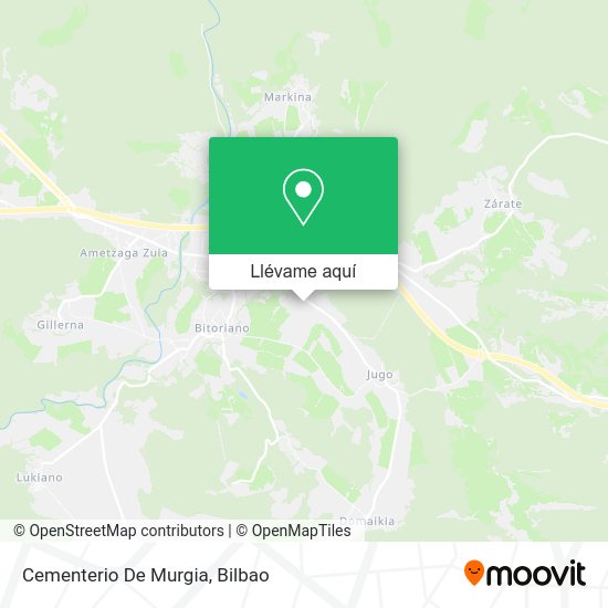 Mapa Cementerio De Murgia