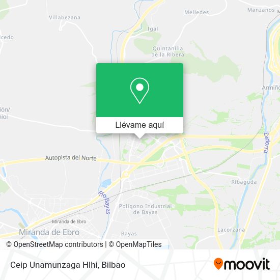 Mapa Ceip Unamunzaga Hlhi