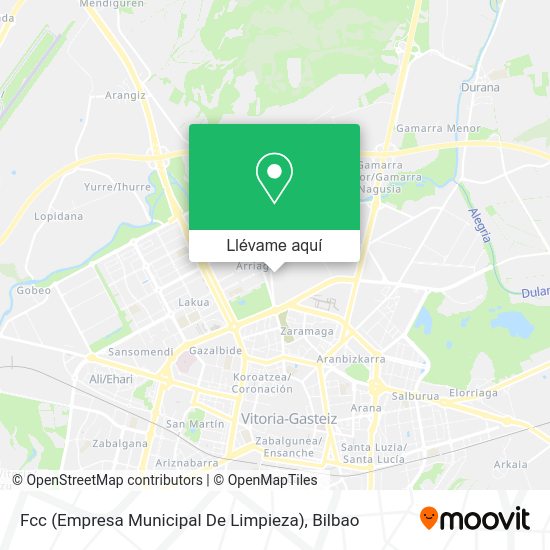 Mapa Fcc (Empresa Municipal De Limpieza)