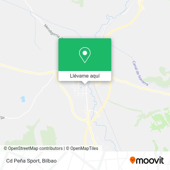 Mapa Cd Peña Sport