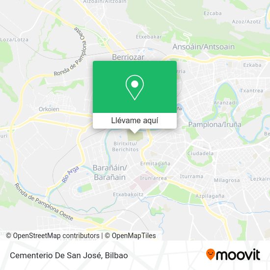 Mapa Cementerio De San José