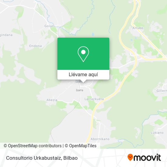 Mapa Consultorio Urkabustaiz