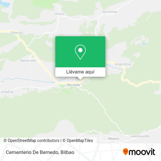 Mapa Cementerio De Bernedo