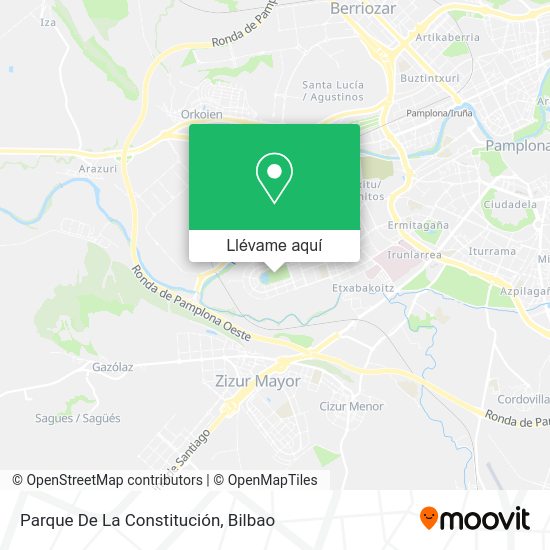Mapa Parque De La Constitución