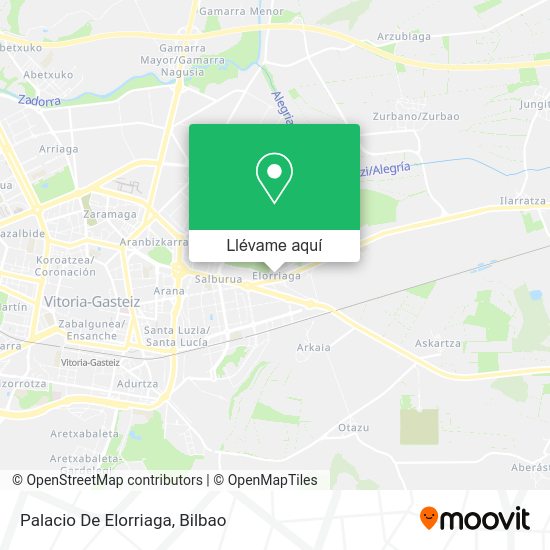 Mapa Palacio De Elorriaga