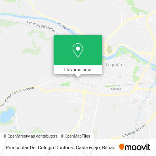 Mapa Preescolar Del Colegio Doctores Castroviejo