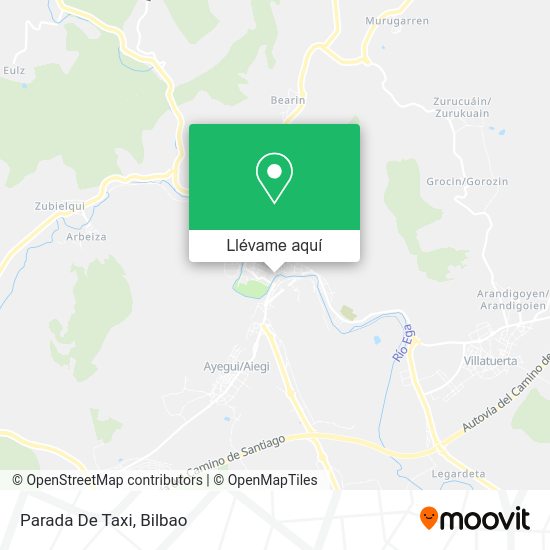 Mapa Parada De Taxi