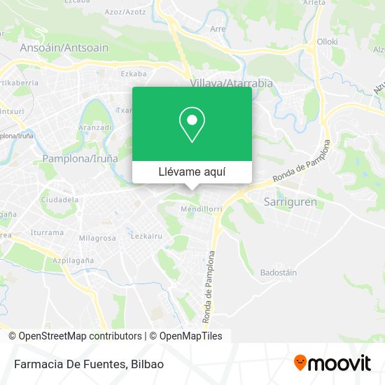 Mapa Farmacia De Fuentes