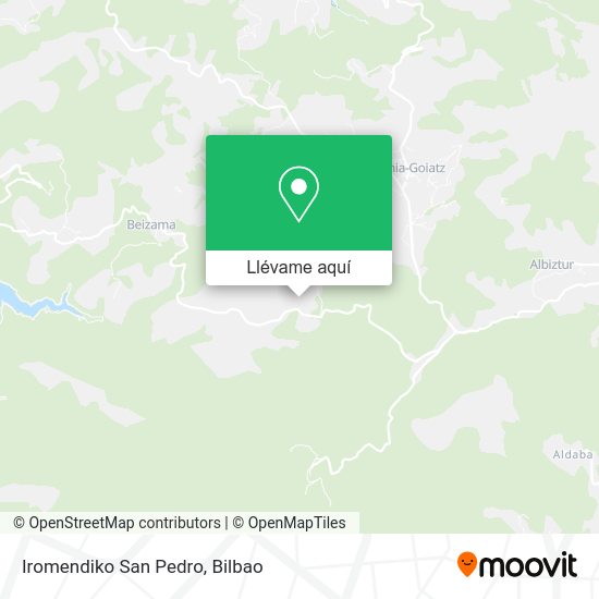 Mapa Iromendiko San Pedro