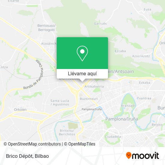 Mapa Brico Dépôt