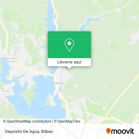 Mapa Depósito De Agua