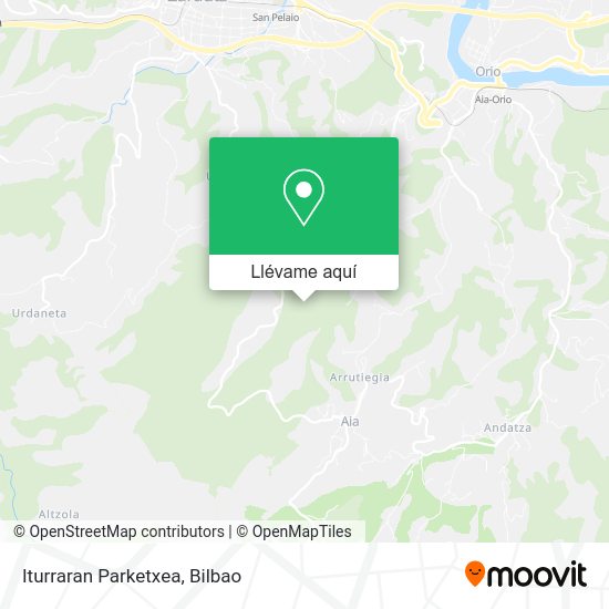 Mapa Iturraran Parketxea