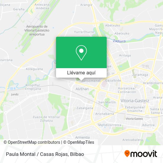 Mapa Paula Montal / Casas Rojas