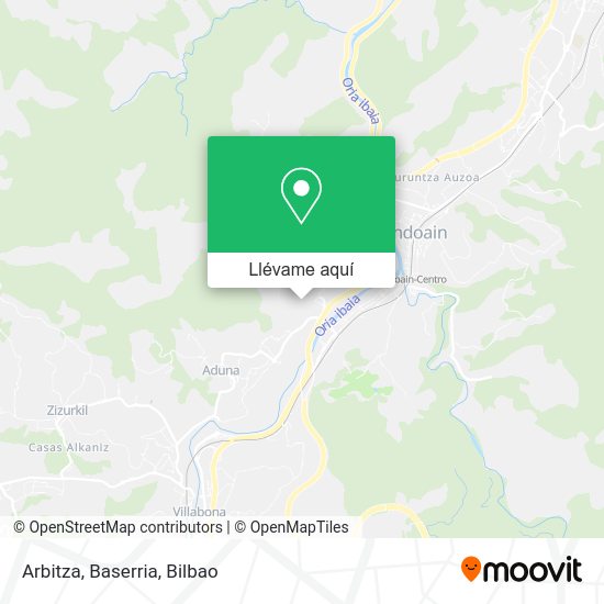 Mapa Arbitza, Baserria