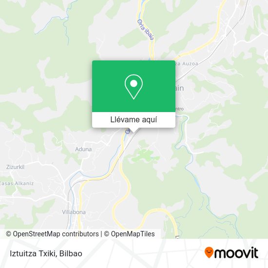 Mapa Iztuitza Txiki