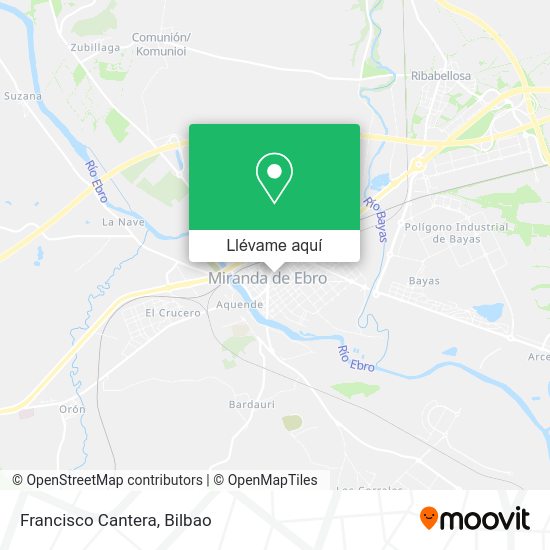 Mapa Francisco Cantera