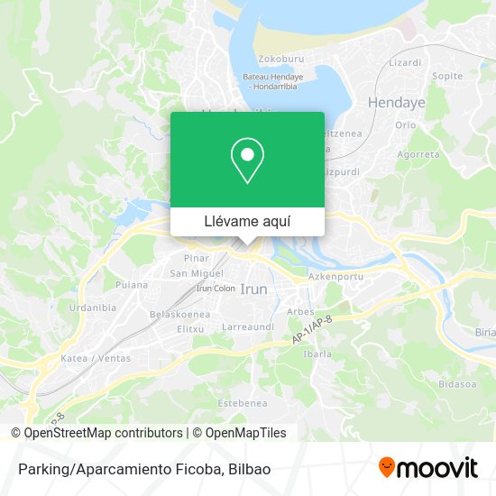 Mapa Parking/Aparcamiento Ficoba