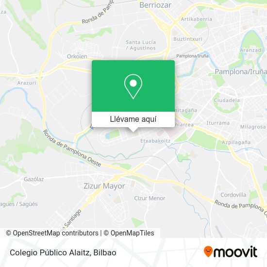 Mapa Colegio Público Alaitz