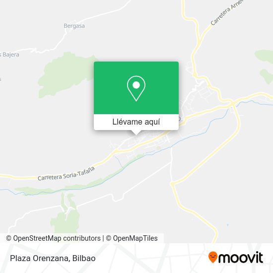 Mapa Plaza Orenzana