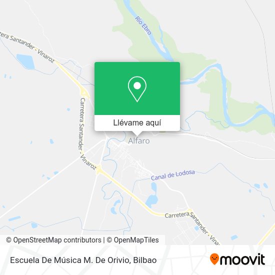 Mapa Escuela De Música M. De Orivio