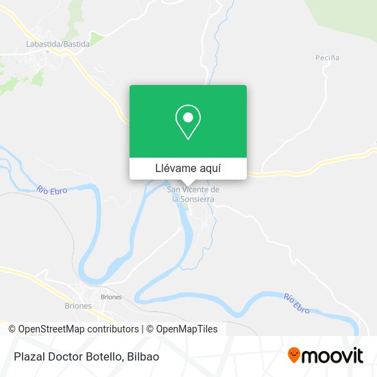 Mapa Plazal Doctor Botello