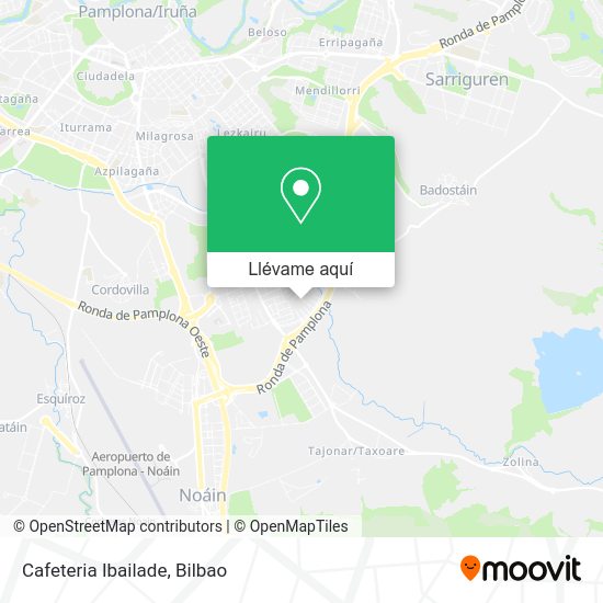 Mapa Cafeteria Ibailade