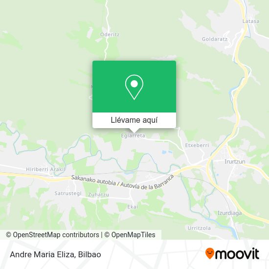 Mapa Andre Maria Eliza