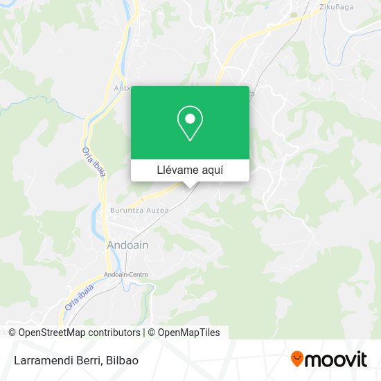Mapa Larramendi Berri