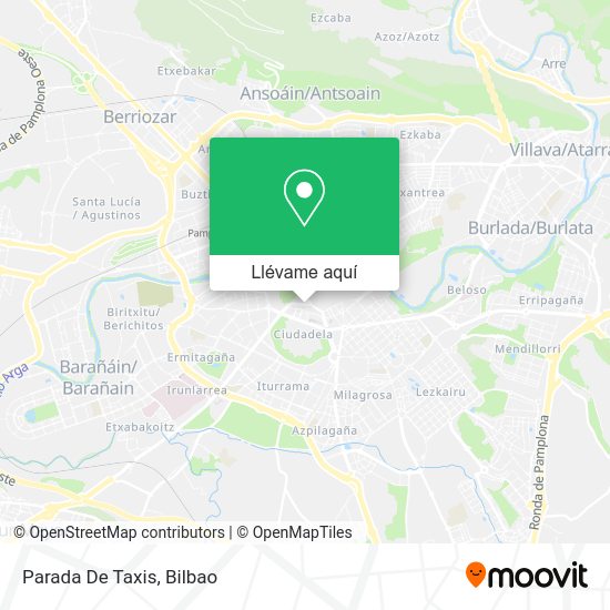 Mapa Parada De Taxis