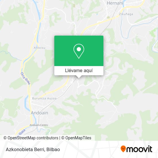 Mapa Azkonobieta Berri