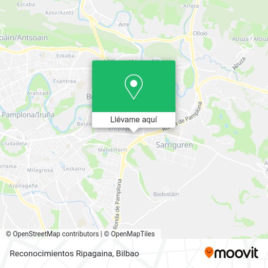 Mapa Reconocimientos Ripagaina