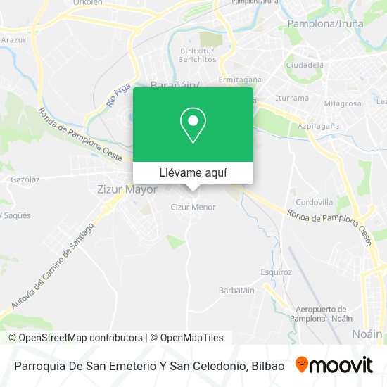 Mapa Parroquia De San Emeterio Y San Celedonio