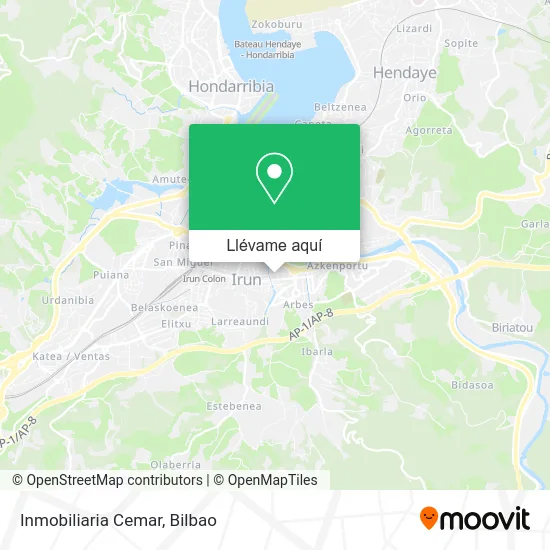 Mapa Inmobiliaria Cemar