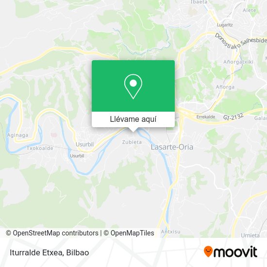 Mapa Iturralde Etxea