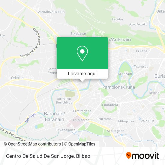 Mapa Centro De Salud De San Jorge