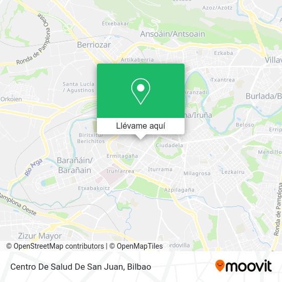 Mapa Centro De Salud De San Juan