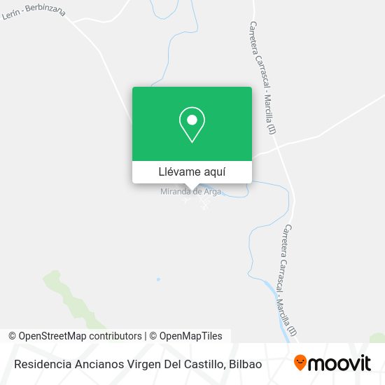 Mapa Residencia Ancianos Virgen Del Castillo
