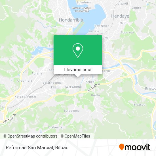 Mapa Reformas San Marcial